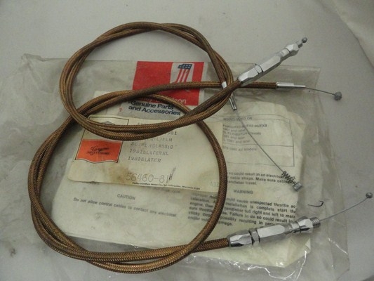 THROTTLE & IDLE CABLES