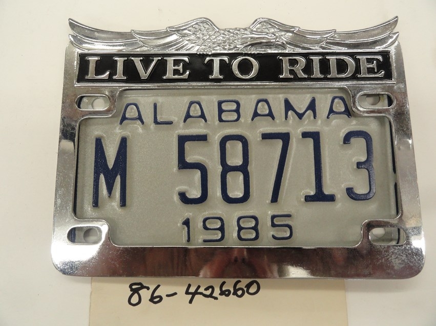 LICENSE PLATE FRAME
