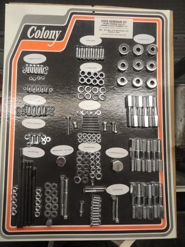 CHROME HARDWARE KIT