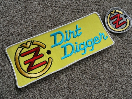 DIRT DIGGER VINTAGE PATCHES