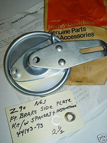 FRONT BRAKE SIDE PLATE KIT