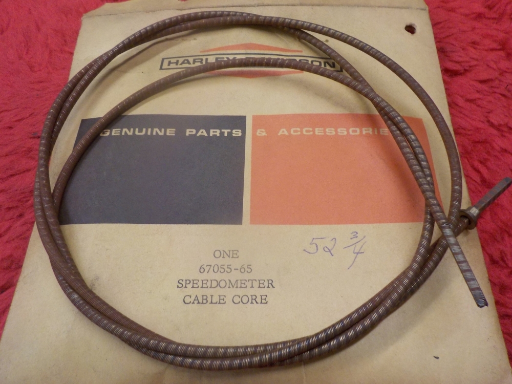 SPORTSTER "NEW OLD STOCK" INNER SPEEDOMETER CABLE #67055-65