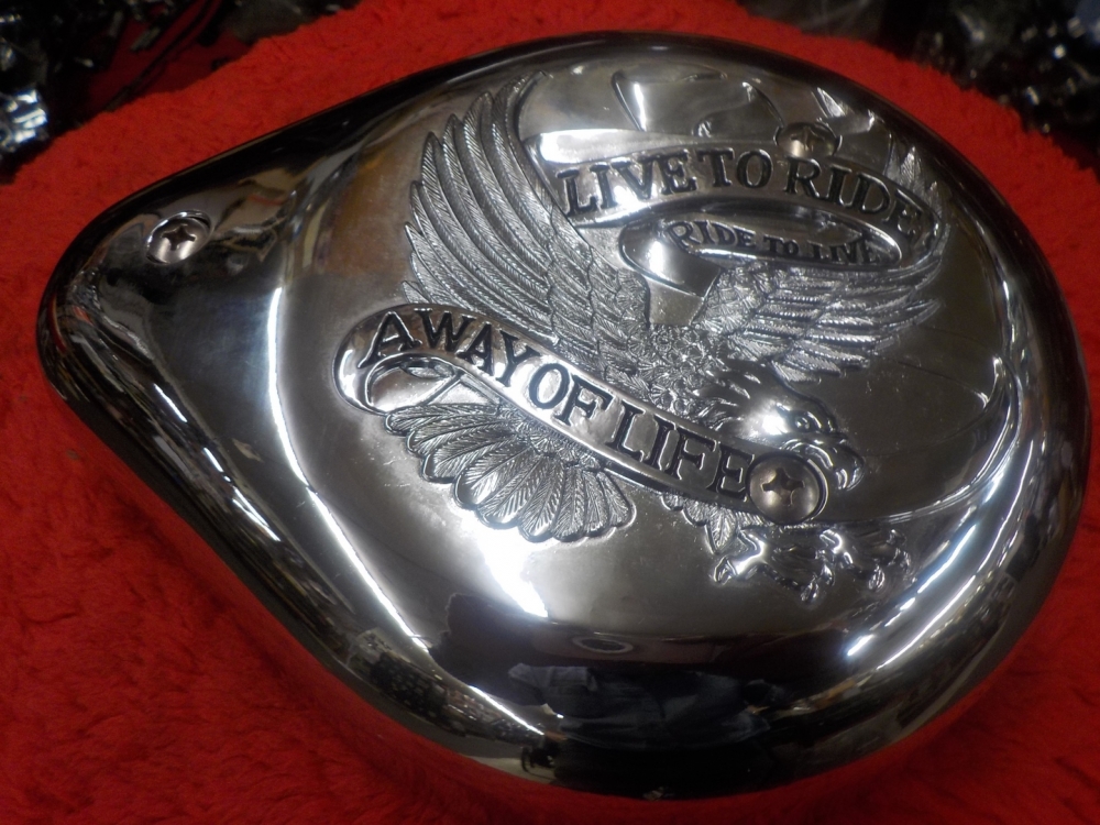 EVO BIG TWIN SPORTSTER "NEW" 1993 TO 2007 CV CARBURETOR COVER #45702
