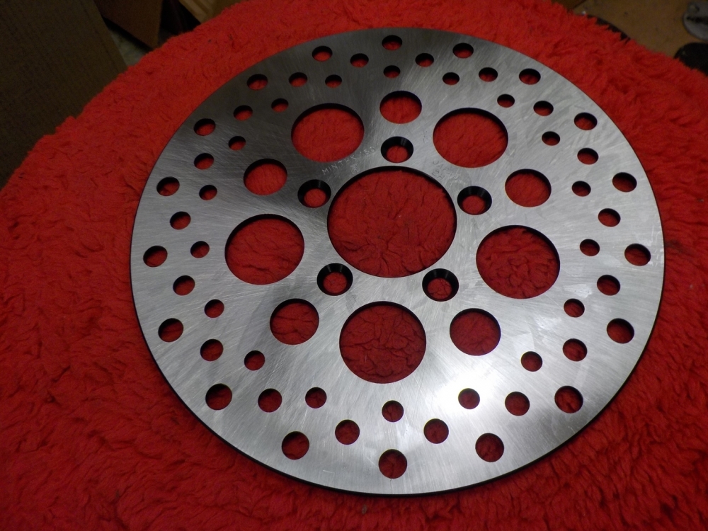 FL-FLH-FX-SPORTSTER "NEW" STAINLESS STEEL ROTOR #41806-72B 41813-79