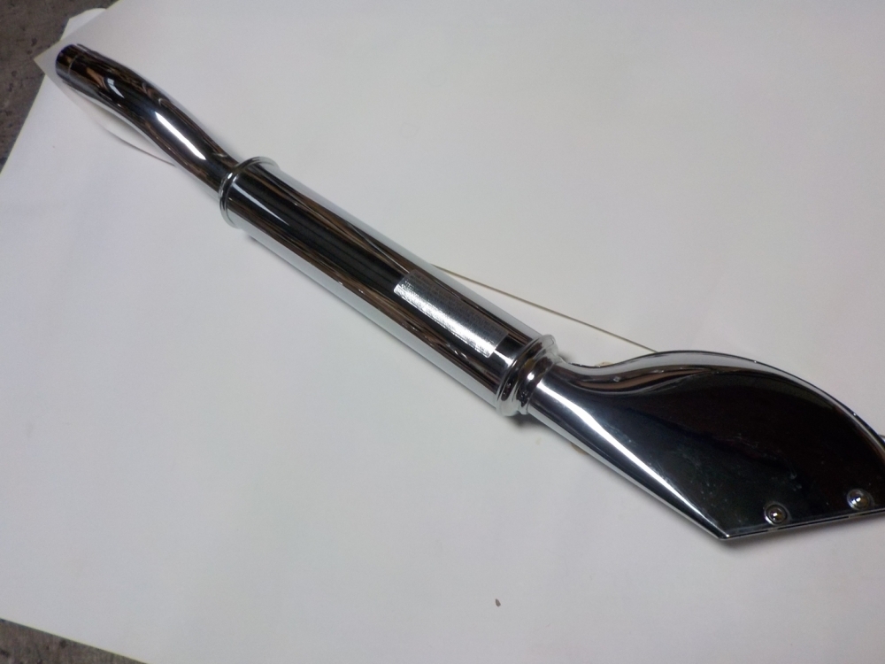 45 "NEW" SOLO MUFFLER -- CHROME #1035-32C