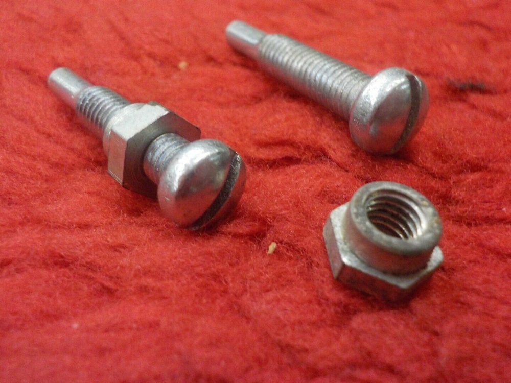 AERMACCHI SPRINT "NEW OLD STOCK" 'BOGO FREE' CARB CABLE STOP SCREW & NUT #45181-71P