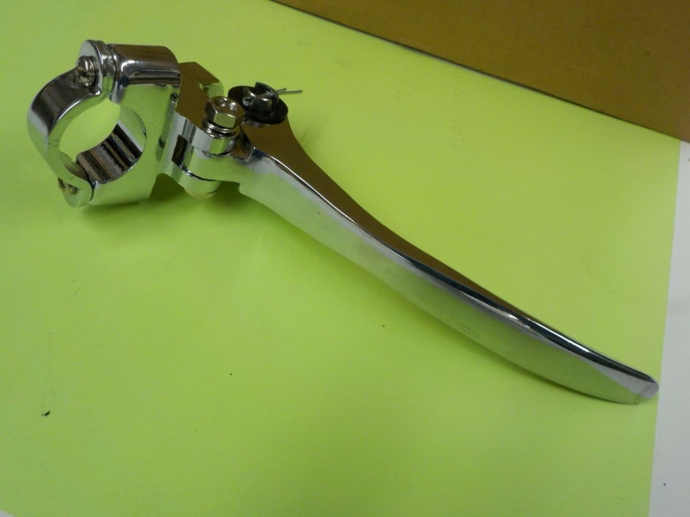 KNUCKLEHEAD UL 45 PANHEAD "NEW" ONE SINGLE CHROME/BRAKE CLUTCH LEVER ASSEMBLY #45002-41C - Image 3