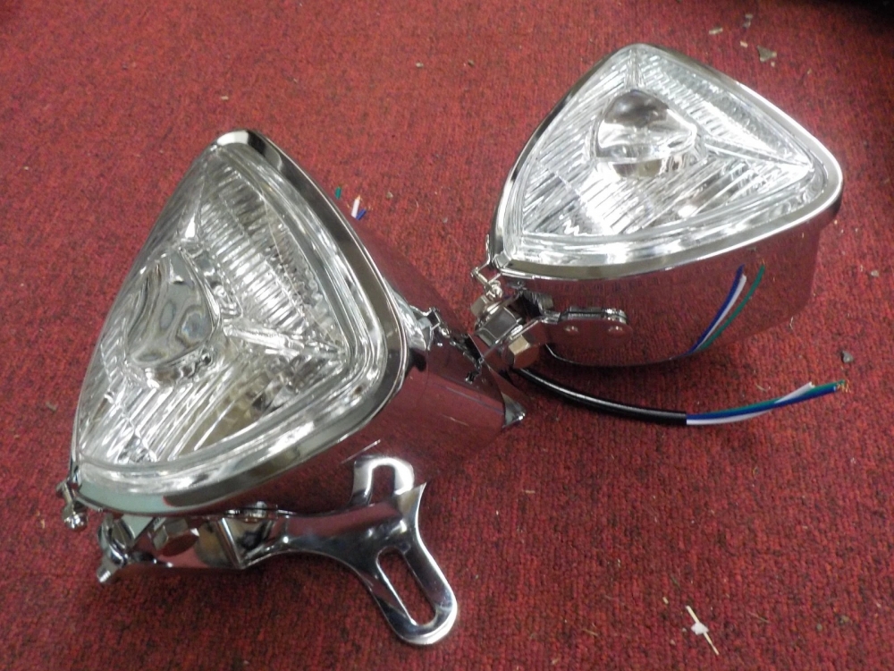 Chopper, Dual Head Light Kit, 54207C